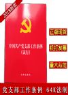 中国共产党支部工作条例（试行）法律64开