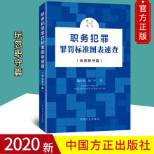 职务犯罪罪罚标准图表速查（玩忽职守篇）